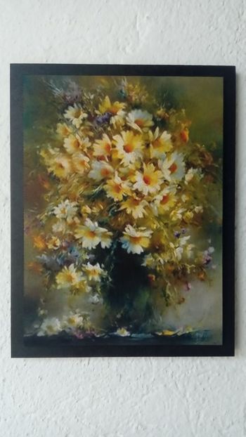 52 - Tablouri Flori - transfer de imagine pe canvas