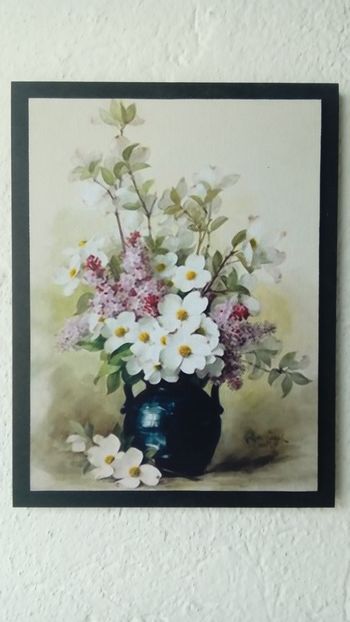 53 - Tablouri Flori - transfer de imagine pe canvas