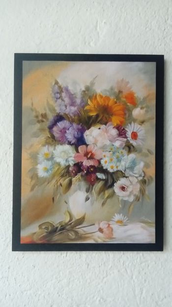 54 - Tablouri Flori - transfer de imagine pe canvas