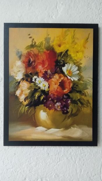 56 - Tablouri Flori - transfer de imagine pe canvas