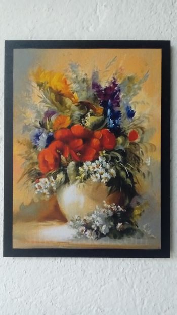 58 - Tablouri Flori - transfer de imagine pe canvas