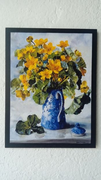 60 - Tablouri Flori - transfer de imagine pe canvas