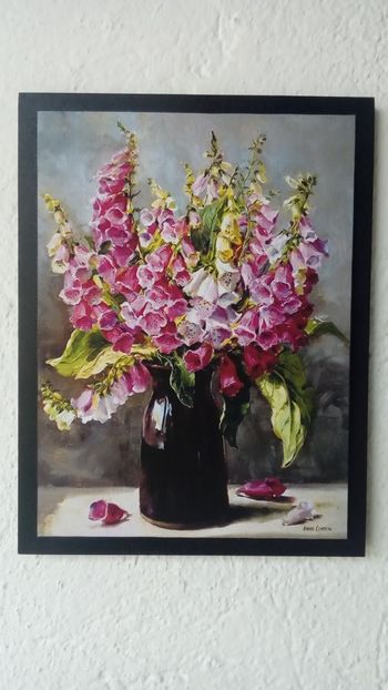 62 - Tablouri Flori - transfer de imagine pe canvas