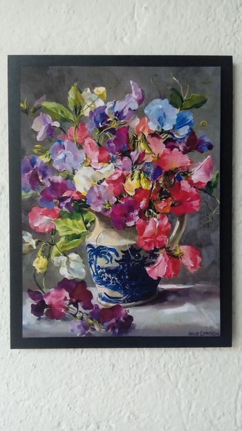 65 - Tablouri Flori - transfer de imagine pe canvas