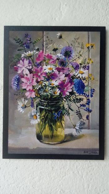 66 - Tablouri Flori - transfer de imagine pe canvas