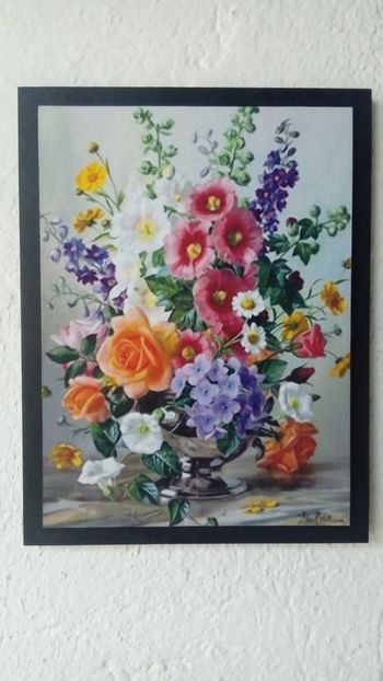 67 - Tablouri Flori - transfer de imagine pe canvas