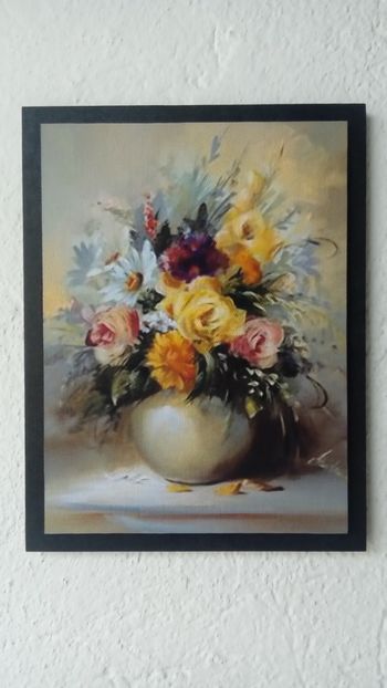 71 - Tablouri Flori - transfer de imagine pe canvas