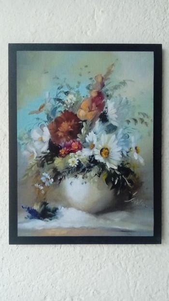 73 - Tablouri Flori - transfer de imagine pe canvas