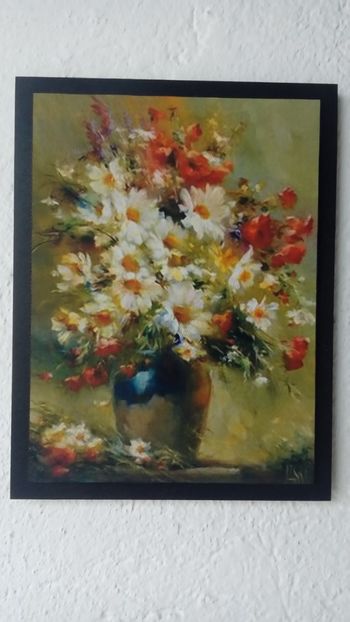 76 - Tablouri Flori - transfer de imagine pe canvas