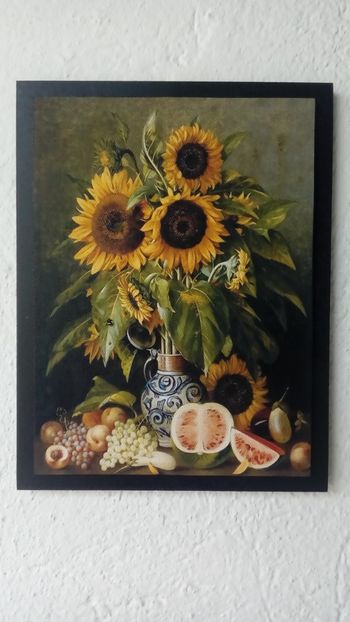 77 - Tablouri Flori - transfer de imagine pe canvas