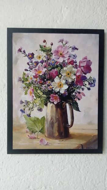 78 - Tablouri Flori - transfer de imagine pe canvas