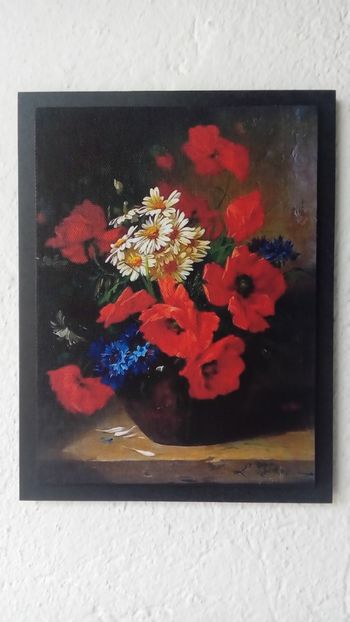 81 - Tablouri Flori - transfer de imagine pe canvas