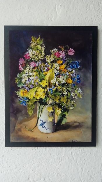 82 - Tablouri Flori - transfer de imagine pe canvas