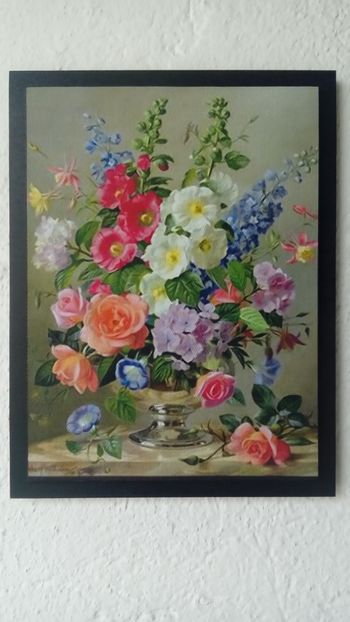 83 - Tablouri Flori - transfer de imagine pe canvas