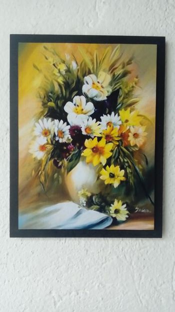 85 - Tablouri Flori - transfer de imagine pe canvas