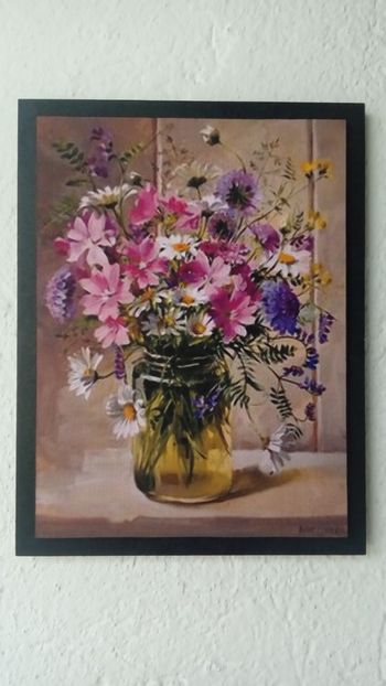 92 - Tablouri Flori - transfer de imagine pe canvas