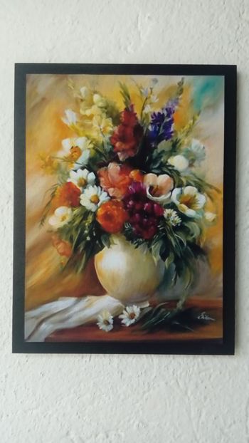 93 - Tablouri Flori - transfer de imagine pe canvas