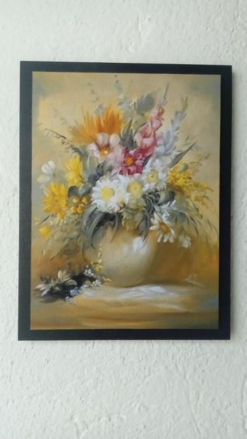 95 - Tablouri Flori - transfer de imagine pe canvas