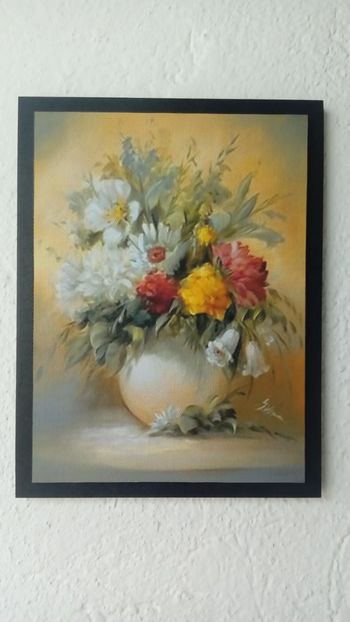 96 - Tablouri Flori - transfer de imagine pe canvas