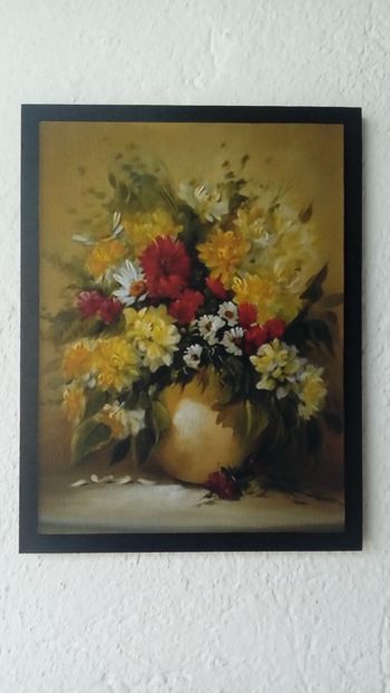 98 - Tablouri Flori - transfer de imagine pe canvas