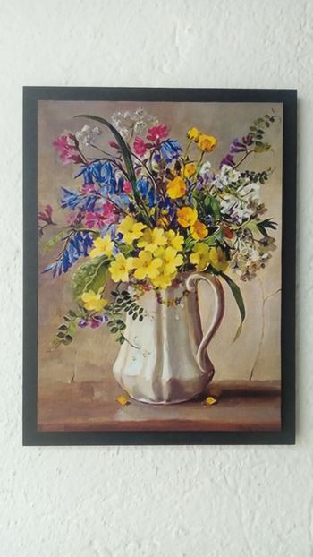 99 - Tablouri Flori - transfer de imagine pe canvas