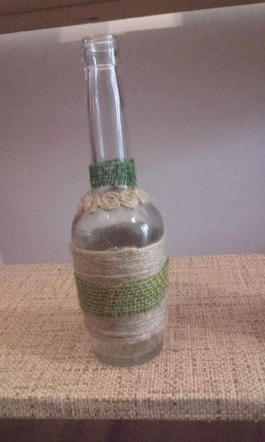 Sticla imbracata in sfoara - Pasiunea mea- meseria mea