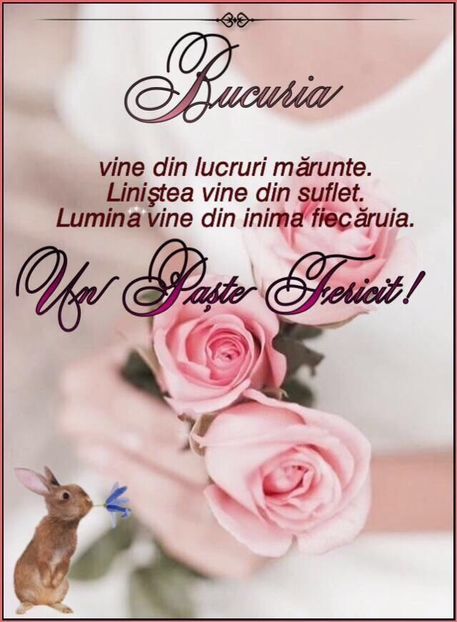  - Paște fericit