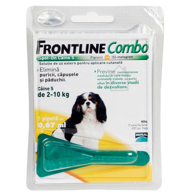 frontline-combo_s - Ce antiparazitare folosim pentru caine? Dar pentru pisica?