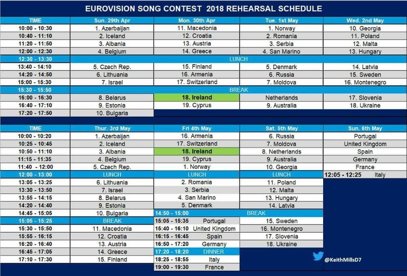 Eurovision 2018 - 2018 Eurovision Song Contest Part 2