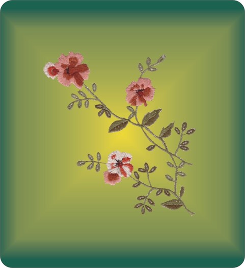 ramura-cu-flori-brodata-pe-tricot-verde1