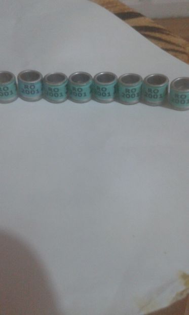 Ro 2001 - Colectie inele de Romania