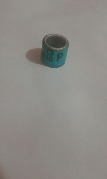 Ro 2010 P verde anchis - Colectie inele de Romania