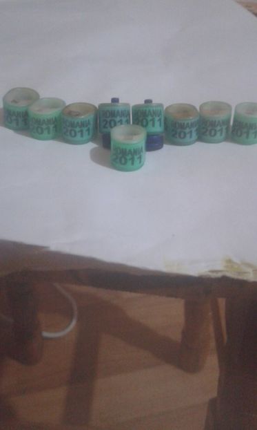 Romania 2011 - Colectie inele de Romania