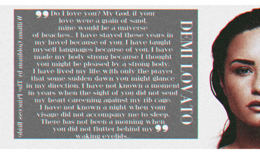 DemiḌẹṿLovato　·❃ڪ[Aug, 20·1983]✧ے - Making the promises only for you!