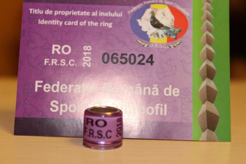 F.R.S.C. 2O18 RO - COLECTIE  DE INELE   ROMANIA