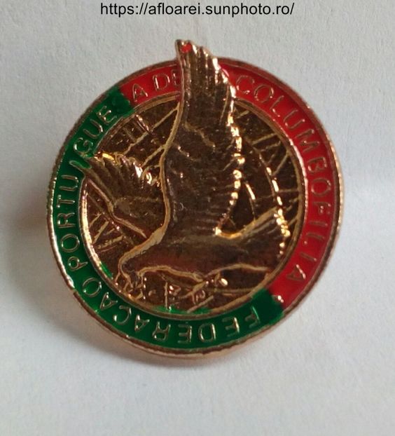 FEDERACAO PORTUGUESA DE COLUMBOFILIA 2 - INSIGNE-PINS