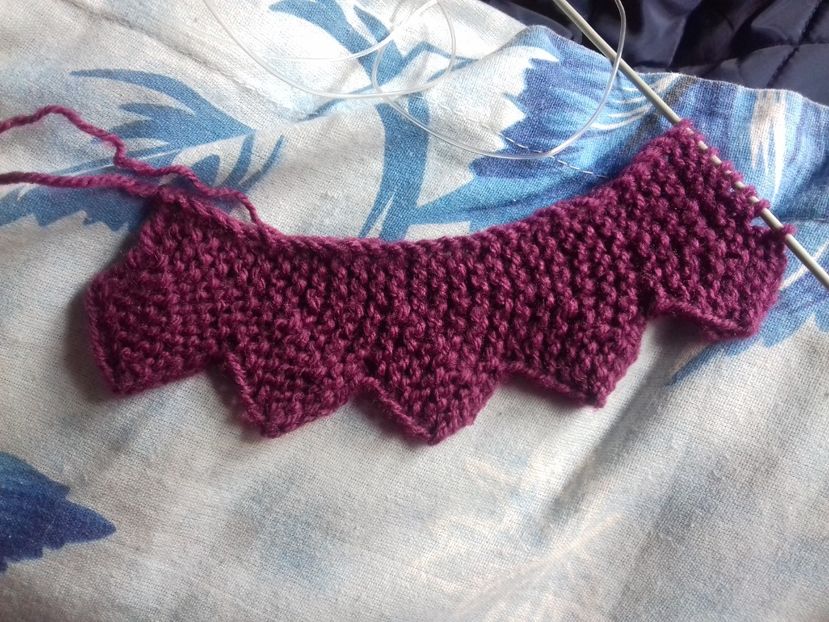 Model guler pentru nou născuți - Tricotaj - Lucrarile mele