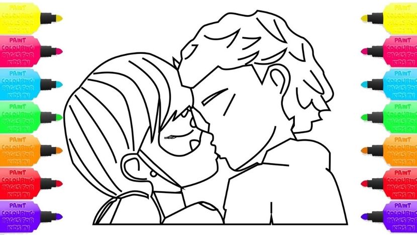 miraculous-ladybug-coloring-pages-miraculous-ladybug-coloring-pages-miraculous-ladybug-kiss-cat-noir - 01 miraculous ladybug