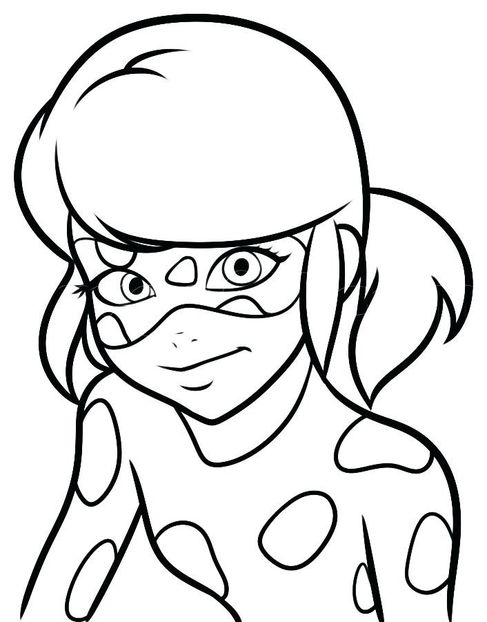 coloring-page-ladybug-ladybug-3-ladybug-coloring-page-no-spots - 01 miraculous ladybug