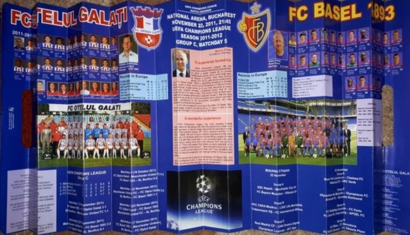 Otelul Galati FC Basel 2011 - Otelul Galati Istorie