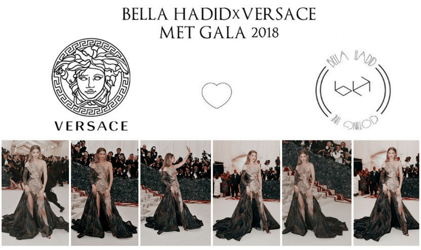 ═　V̠e̠r̠s̠a̠c̠e̠ Creation x Bella Hadid LC　═ - Keeping it up with Elle fashion ups