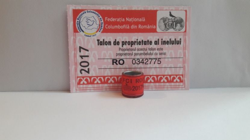 RO FNCPR 2017 FCI 6 NUMERE - ROMÂNIA - RO - FCPR