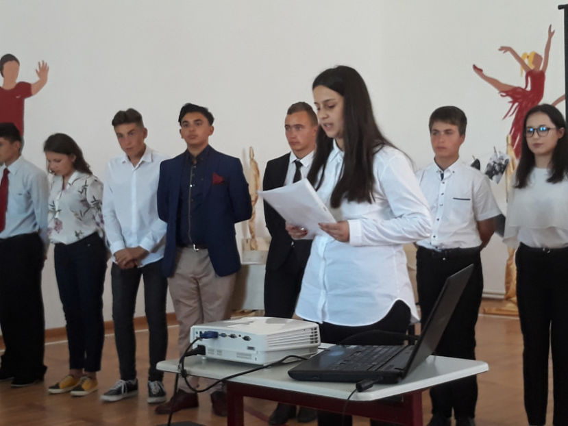  - curs festiv clasa a VIII-a mai 2018