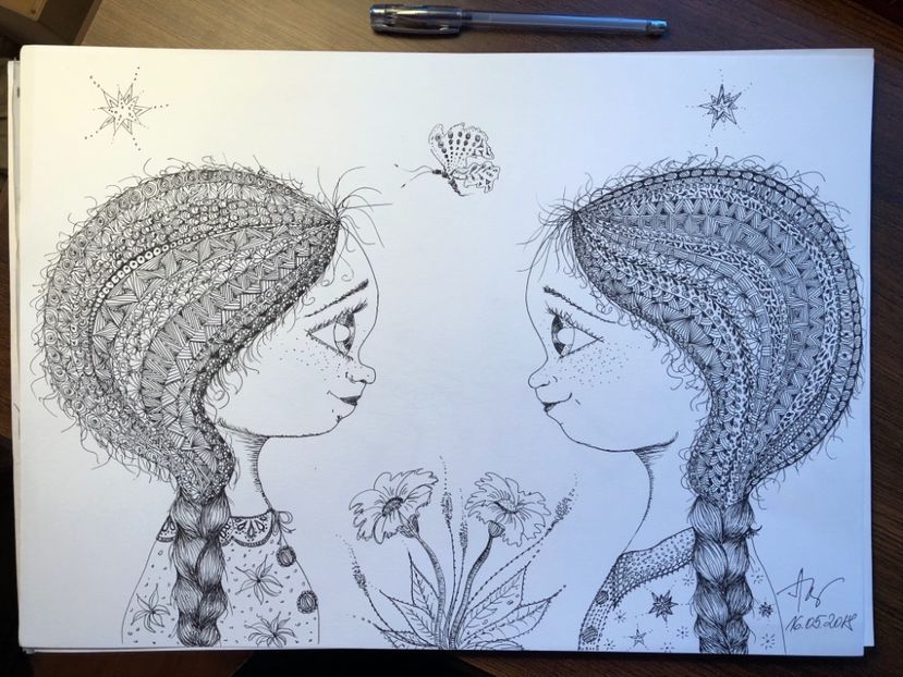 Zodia GEMENI. Andreea Ardeleanu - 0 DOODLE