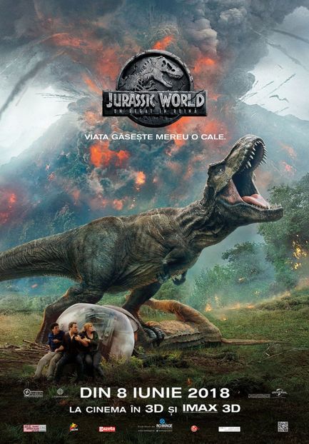 din 8 iun, Jurassic World: Fallen Kingdom (2018) - Filme in curand