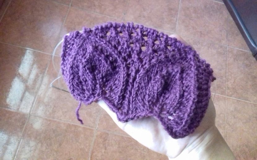 Frunze ajurate - Tricotaj - Lucrarile mele