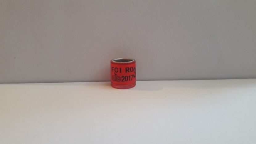 2017 RO FCI FNCPR 1 BUCATĂ - INELE DE SCHIMB - RING FOR EXCHANGE