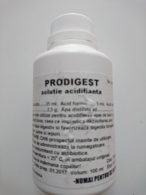 PRODIGEST 100 ML 12,5 RON - PRODIGEST 100 ML - 12 RON SI 50 DE BANI