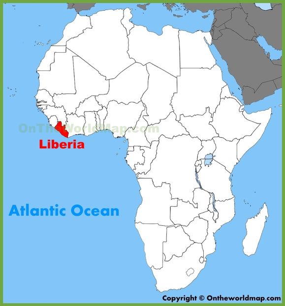 liberia-location-on-the-africa-map - ferma de cafea -LIBERIA ROMANA - Africa - cu avionul pina la MORONVIA sau cu vaporul