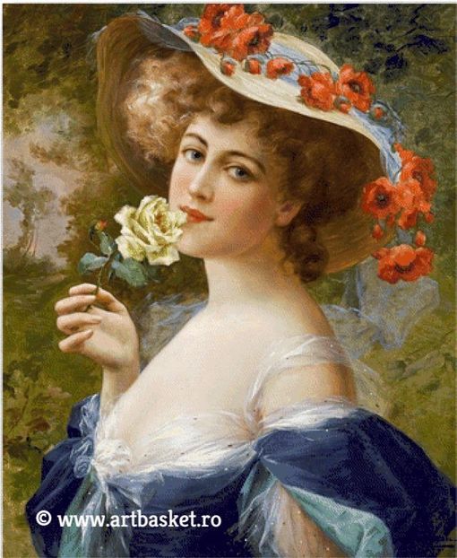 35x42,7 cm-90 anchor - Diagrame pentru goblen-Portrete